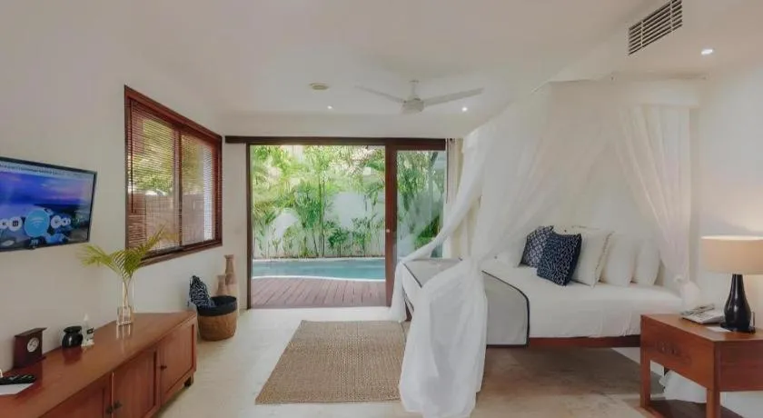 Bed in Batu Karang Lembongan Resort & Spa