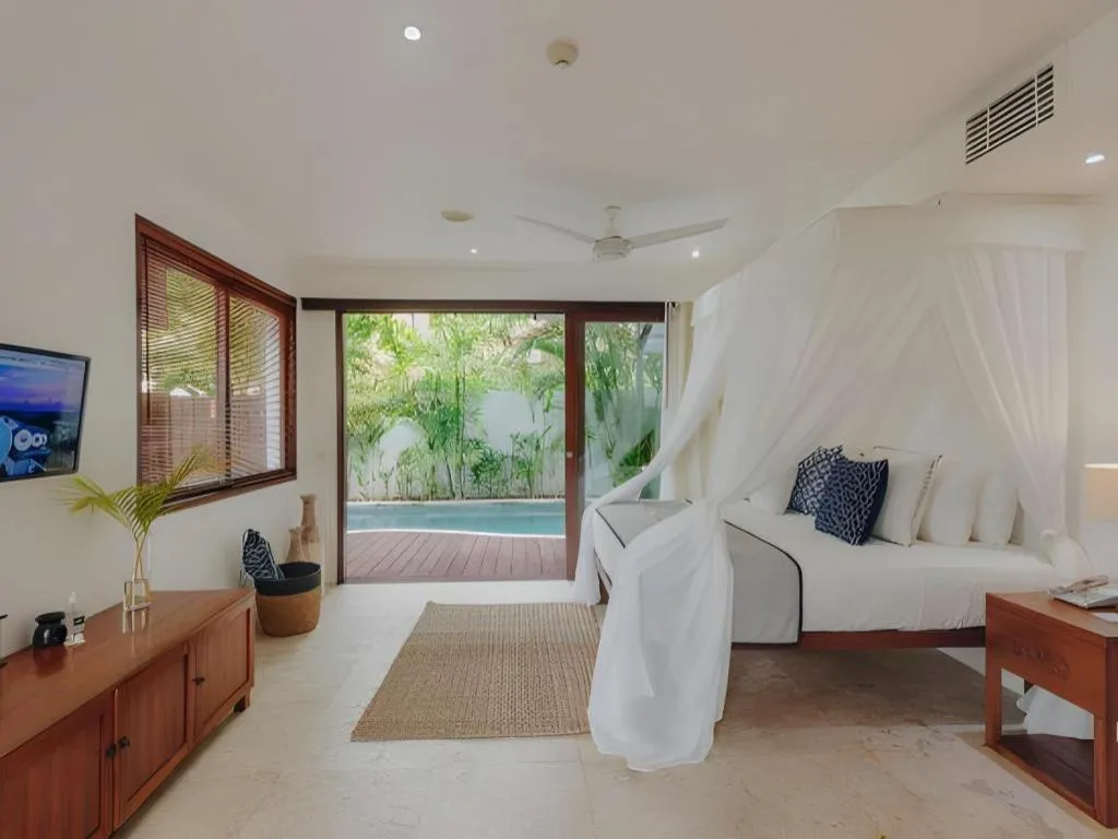 Bed in Batu Karang Lembongan Resort & Spa