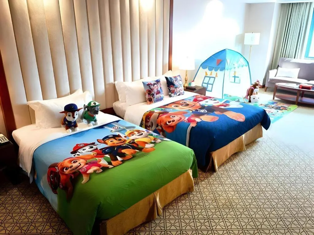 Bed in Yihe Grand Hotel