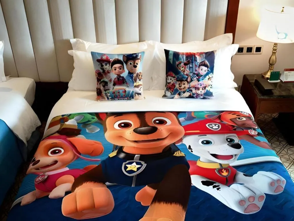 Bed in Yihe Grand Hotel