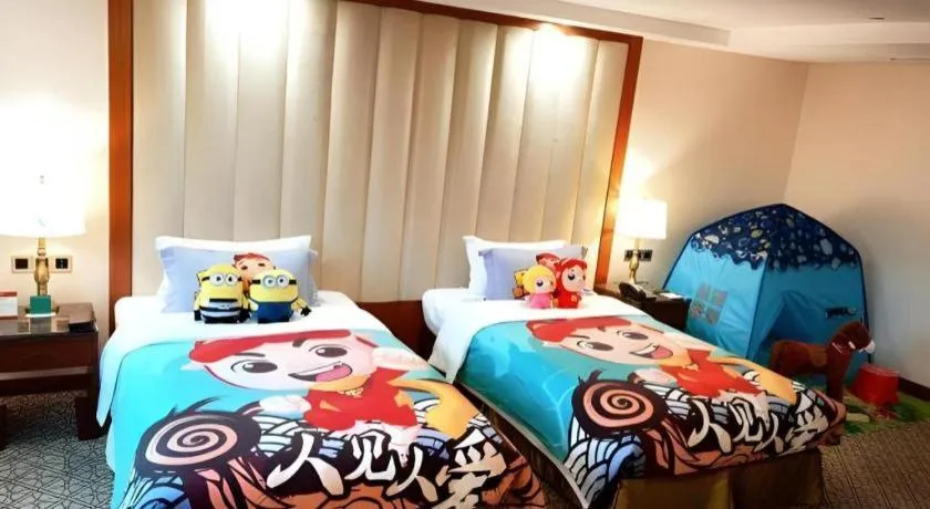 Bed in Yihe Grand Hotel