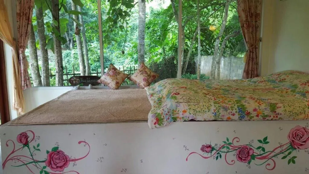 Bed in Chiang Dao Hut