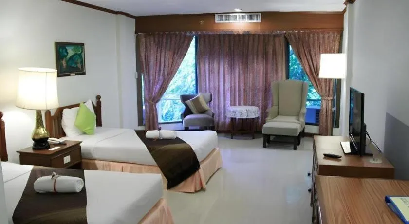 Bed in Sida Resort Hotel Nakhon Nayok