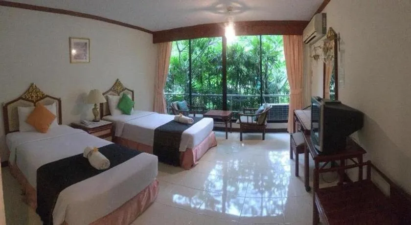 Bed in Sida Resort Hotel Nakhon Nayok