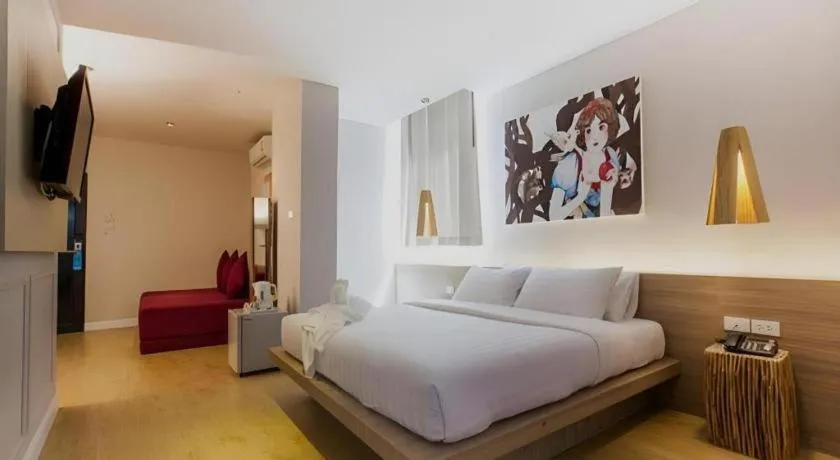 Bed in The Bed Hotel Hatyai