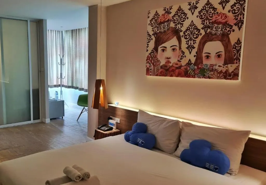 Bed in The Bed Hotel Hatyai