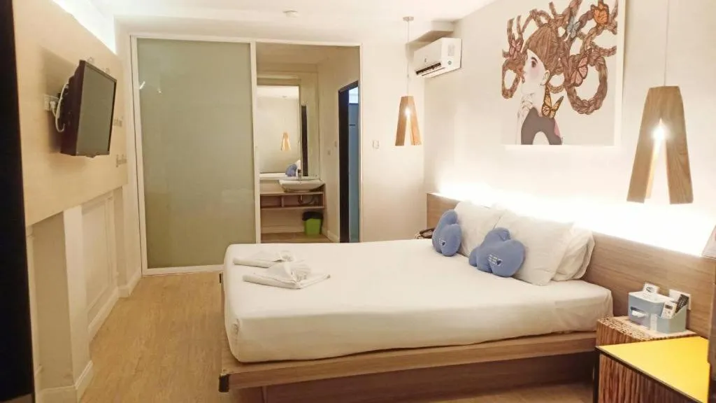 Bed in The Bed Hotel Hatyai