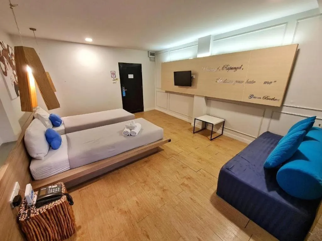 Bed in The Bed Hotel Hatyai