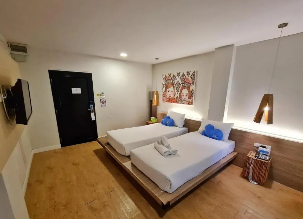 Bed in The Bed Hotel Hatyai