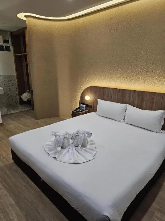 Bed in The Bed Hotel Hatyai