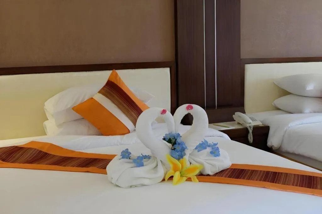 Bed in Pinehurst Golf Club and Hotel