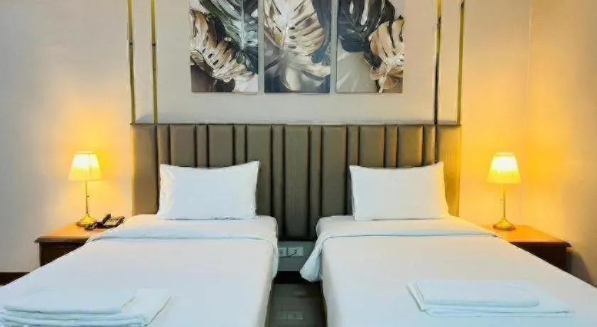 Bed in Pinehurst Golf Club and Hotel