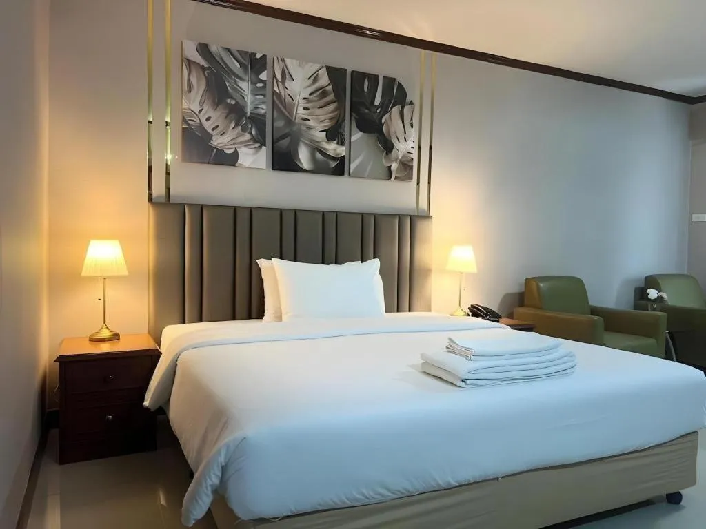 Bed in Pinehurst Golf Club and Hotel