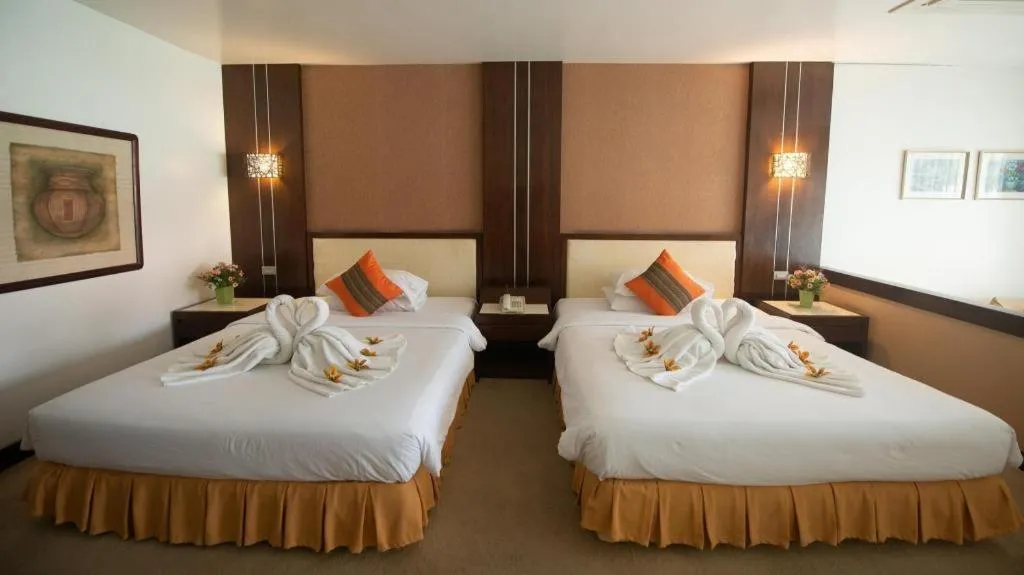 Bed in Pinehurst Golf Club and Hotel