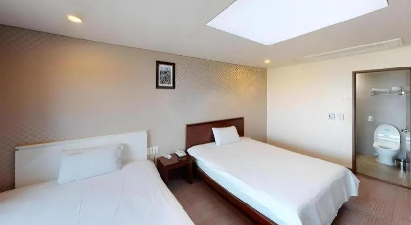 Bed in Sea View Hotel