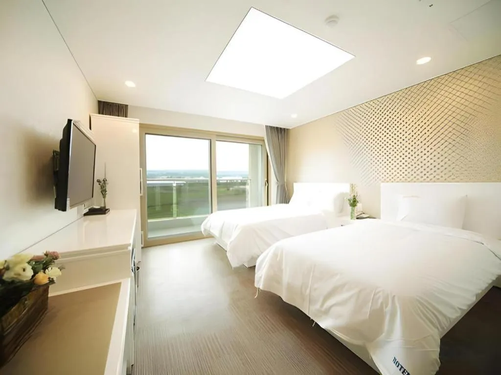 Bed in Sea View Hotel