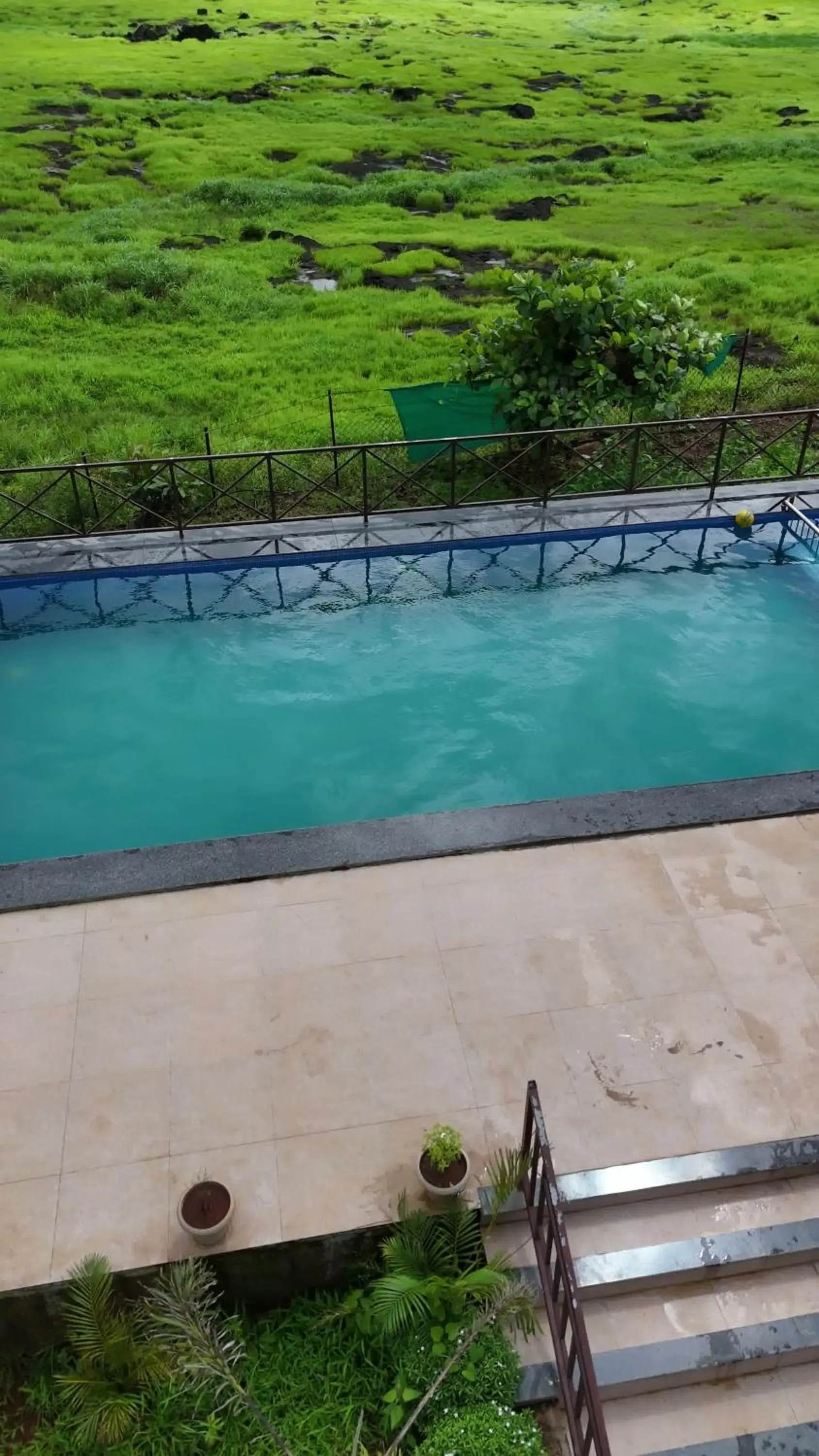 Swimming pool in The Malshej Mist