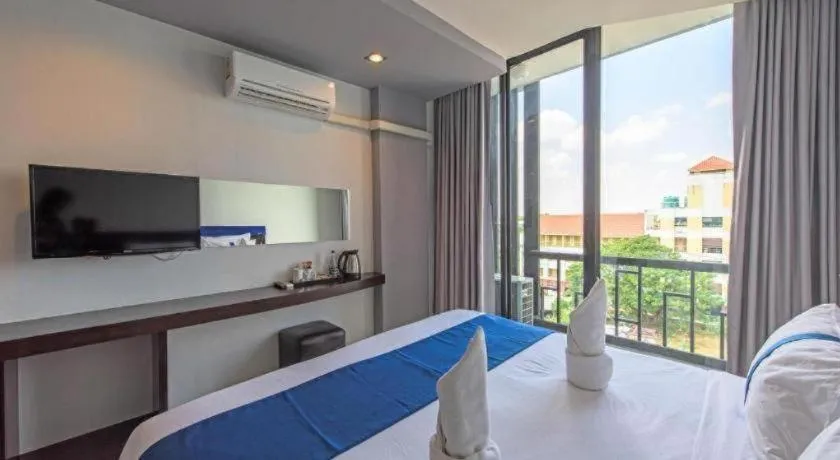 Bed in Ingtara Hotel