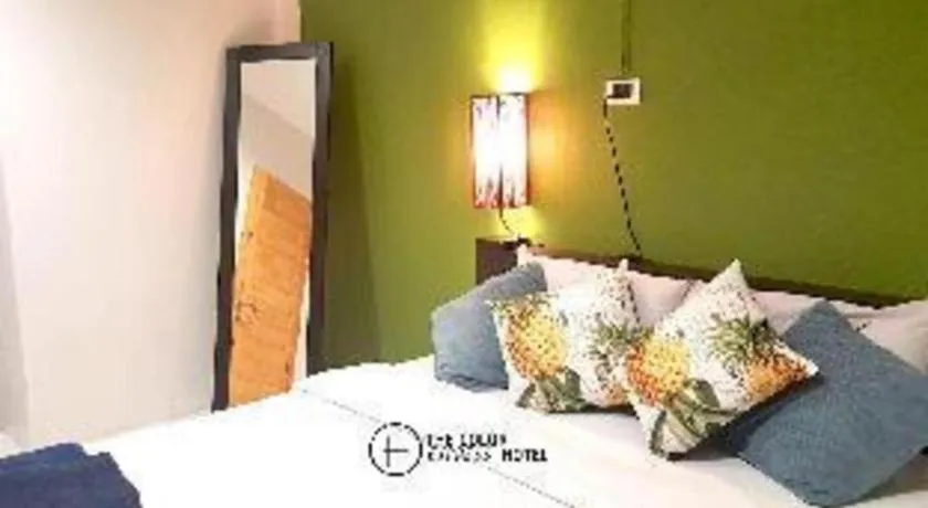 Bed in The Color Express Hotel