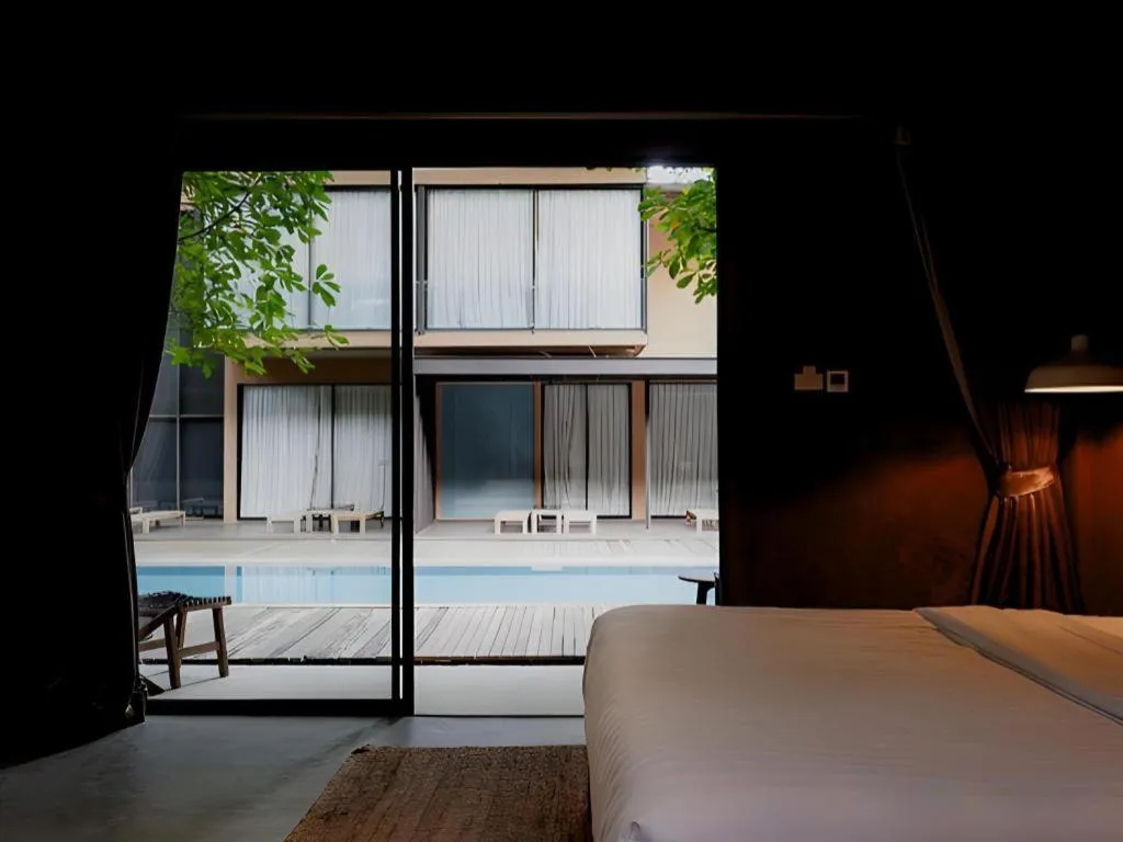 Bed in Monaz River Kwai Kanchanaburi