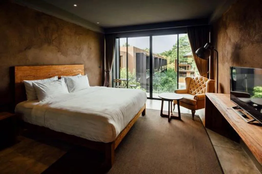 Bed in Monaz River Kwai Kanchanaburi