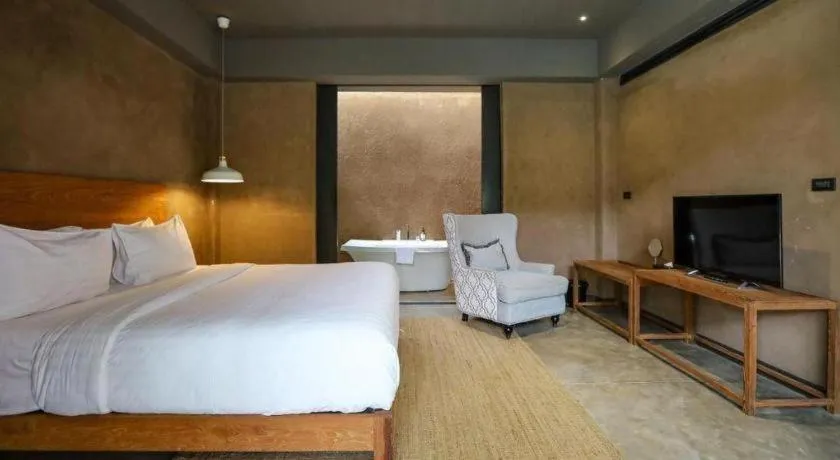 Bed in Monaz River Kwai Kanchanaburi