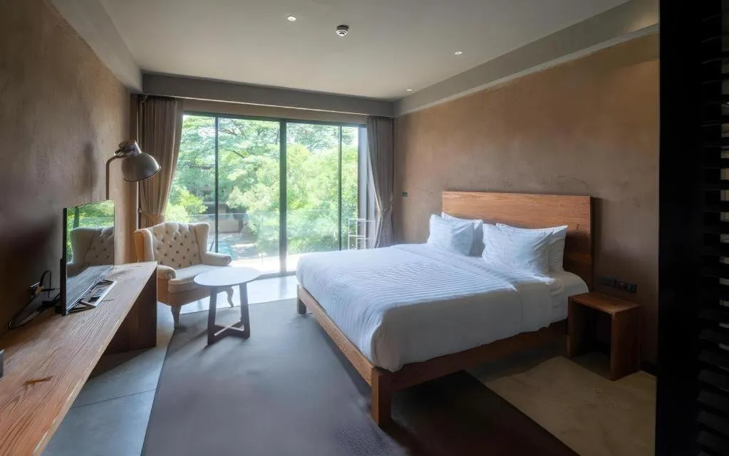 Bed in Monaz River Kwai Kanchanaburi