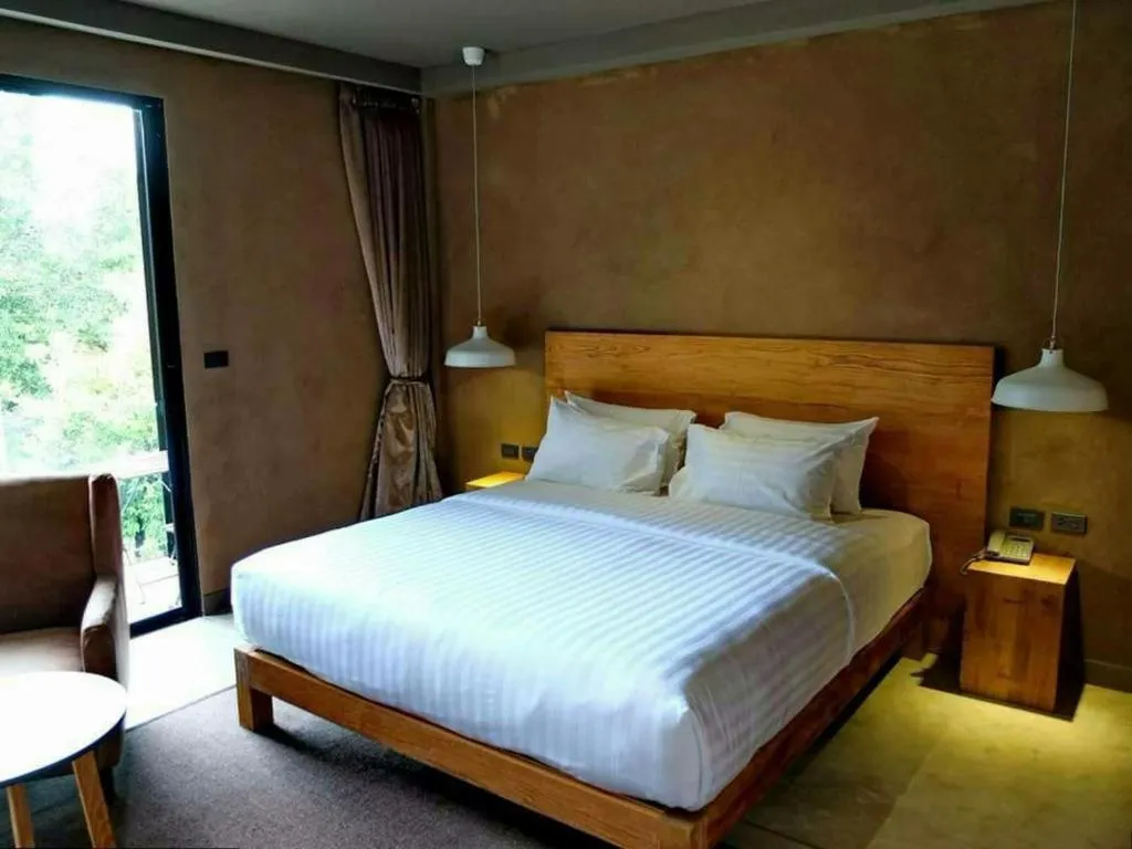 Bed in Monaz River Kwai Kanchanaburi