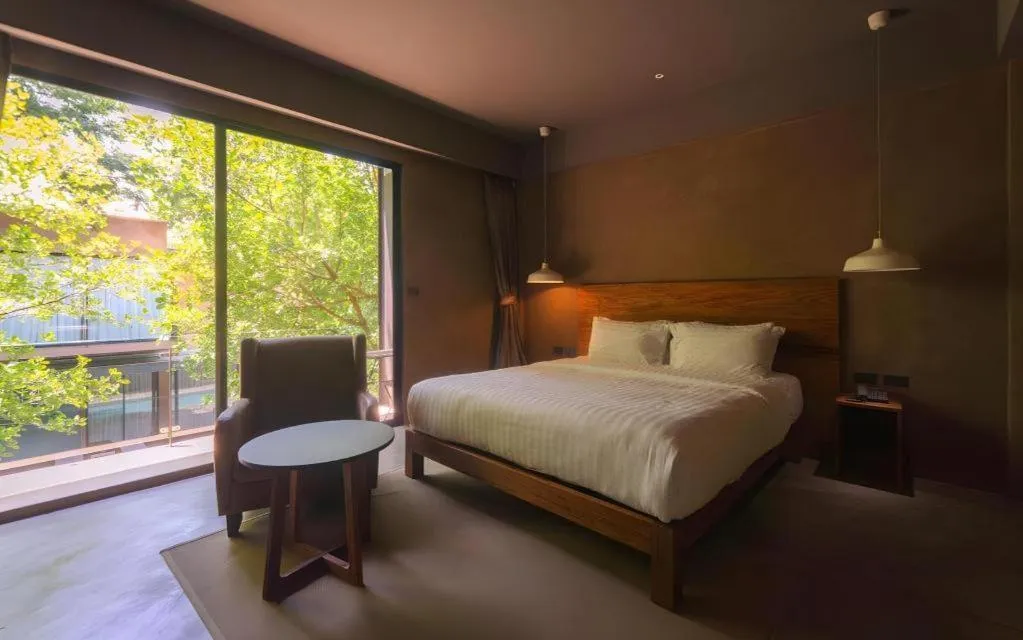 Bed in Monaz River Kwai Kanchanaburi