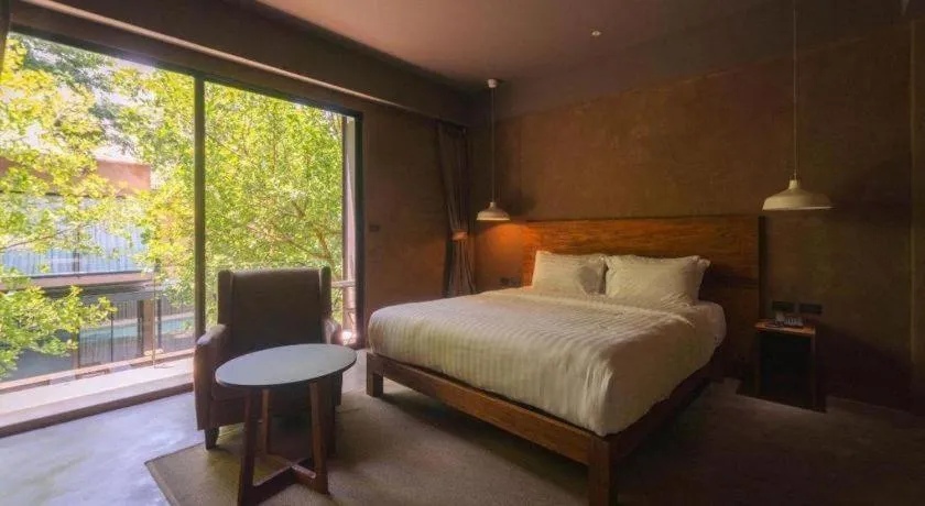 Bed in Monaz River Kwai Kanchanaburi