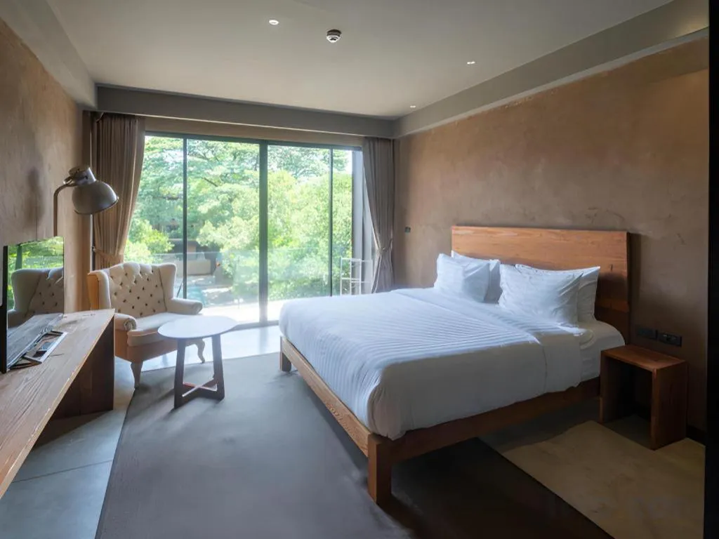 Bed in Monaz River Kwai Kanchanaburi