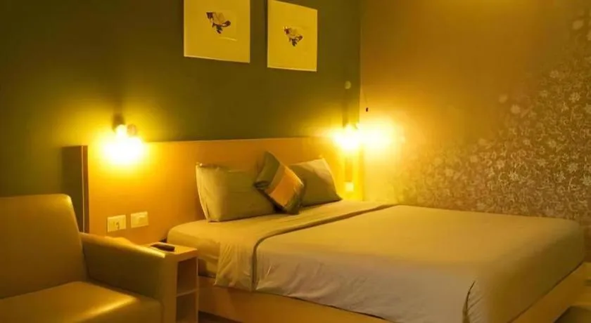 Bed in Hotel Tibera Taman Cibeunying