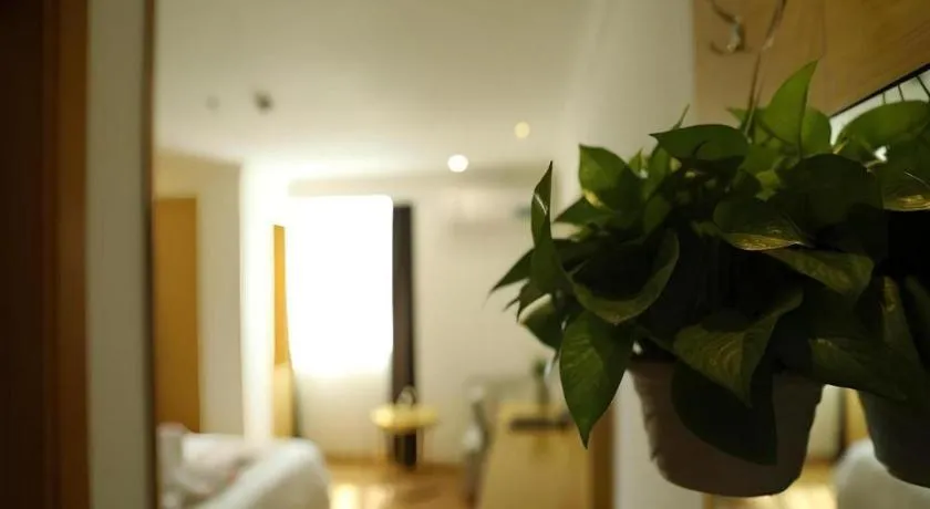 Bed in GreenTree Inn Qingyuan Qinghe Avenue Branch