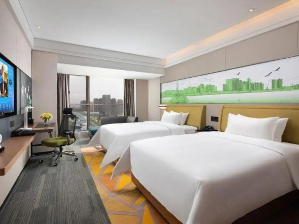 Bed in Hampton by Hilton Zhuhai Doumen