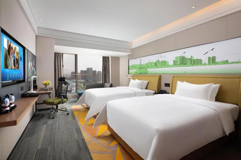 Bed in Hampton by Hilton Zhuhai Doumen
