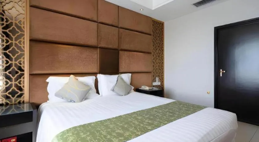 Bed in Yitel Collection Beijing Capital Airport New International Exhibition