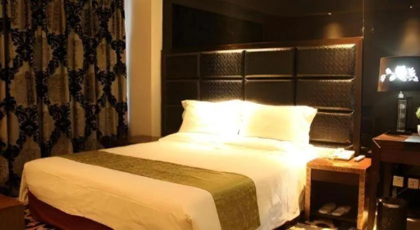 Bed in Yitel Collection Beijing Capital Airport New International Exhibition