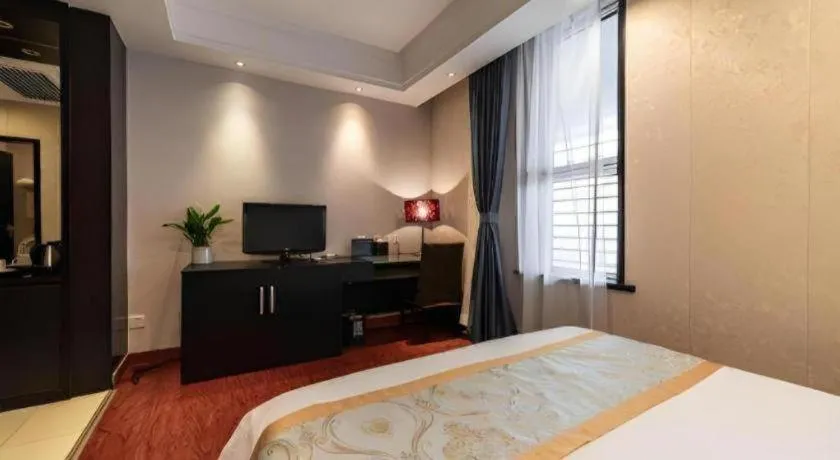 Bed in Yitel Collection Beijing Capital Airport New International Exhibition