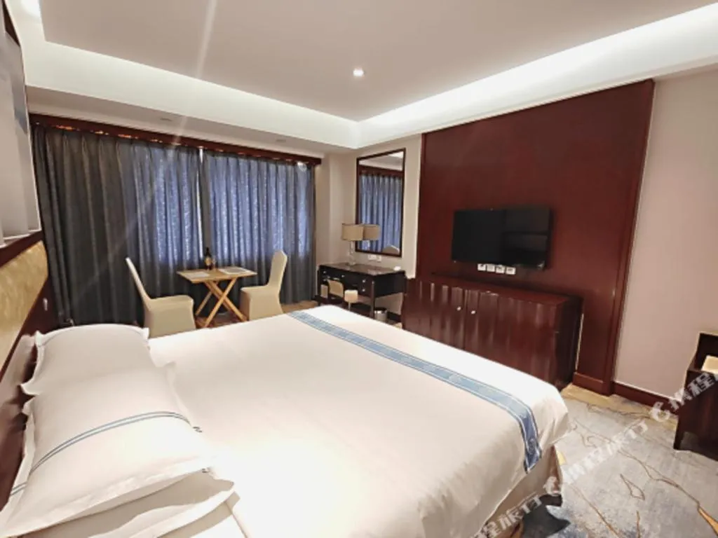 Bed in Chengdu Handu International Hotel