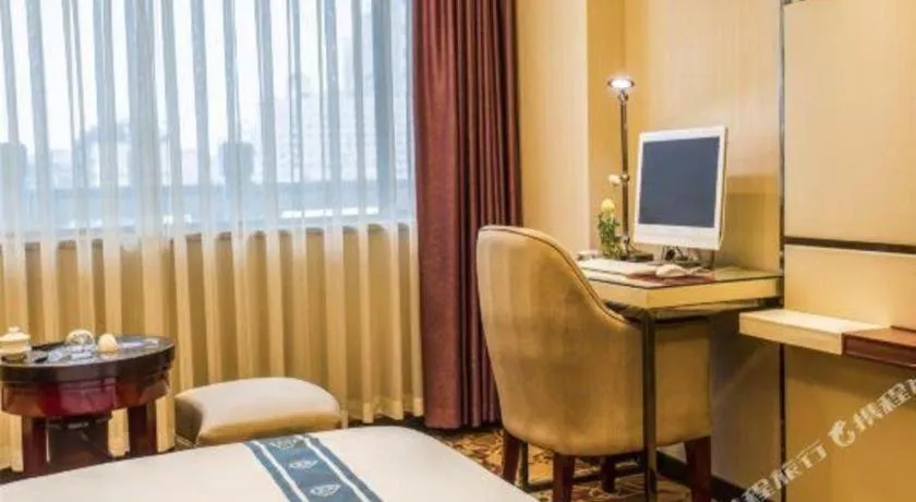 Bed in Chengdu Handu International Hotel