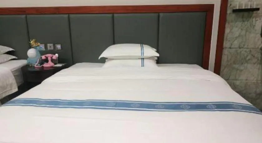 Bed in Chengdu Handu International Hotel