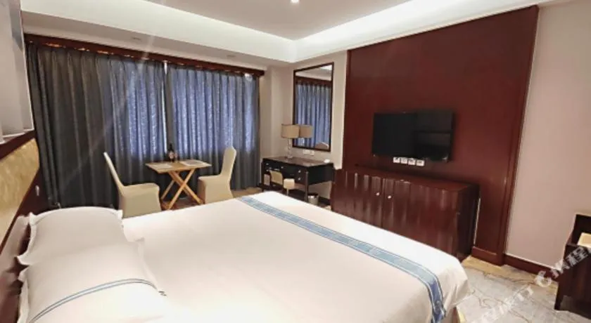 Bed in Chengdu Handu International Hotel