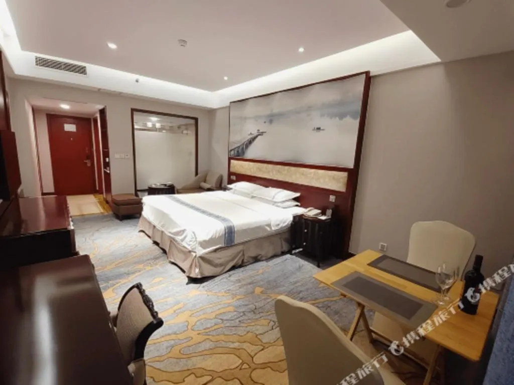 Bed in Chengdu Handu International Hotel