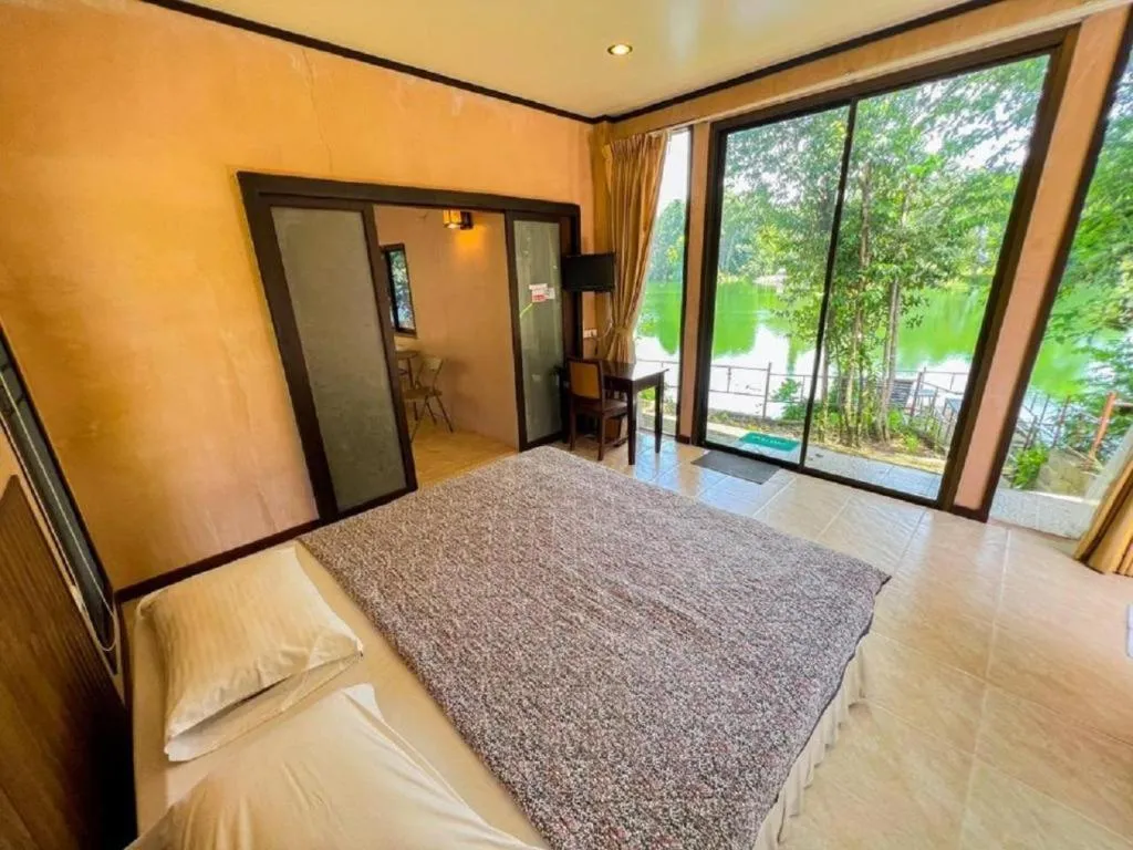 Bed in Water Jade Natural Resort