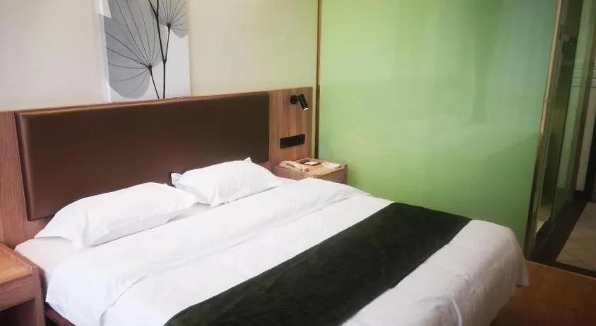 Bed in GreenTree Inn Xuzhou South Minzhu Road