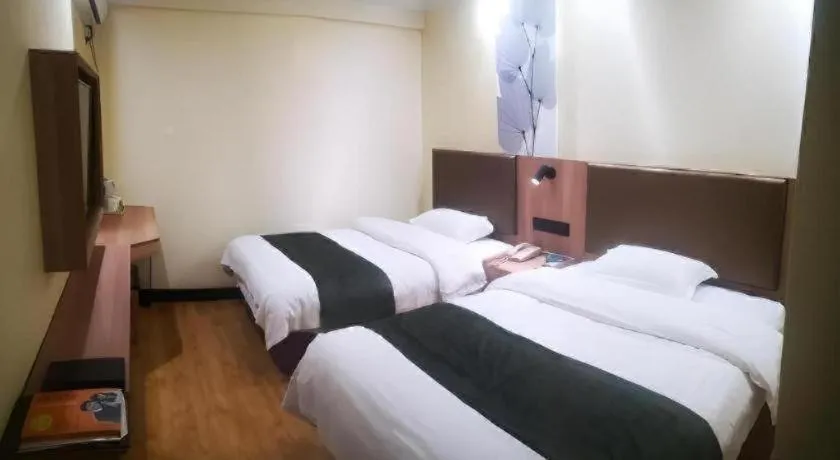 Bed in GreenTree Inn Xuzhou South Minzhu Road