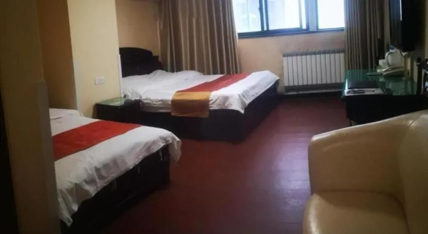 Bed in GreenTree Inn Xuzhou South Minzhu Road