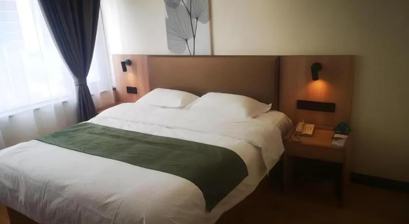 Bed in GreenTree Inn Xuzhou South Minzhu Road
