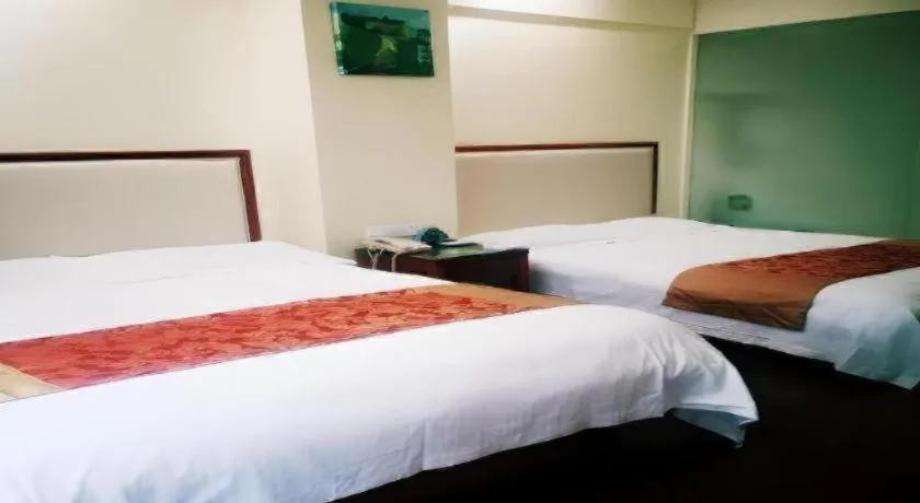 Bed in GreenTree Inn Xuzhou South Minzhu Road