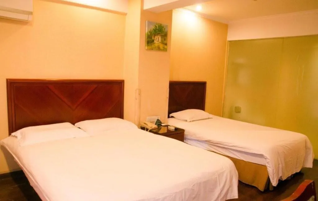 Bed in GreenTree Inn Xuzhou South Minzhu Road